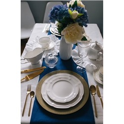 Тарелки обеденные WY Renessans, набор 2 шт., d=26.5 см, фарфор, белые