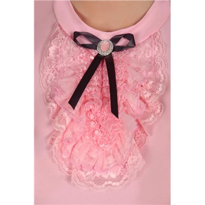 Блузка для девочки Лилия 13156 (Светло-розовый)