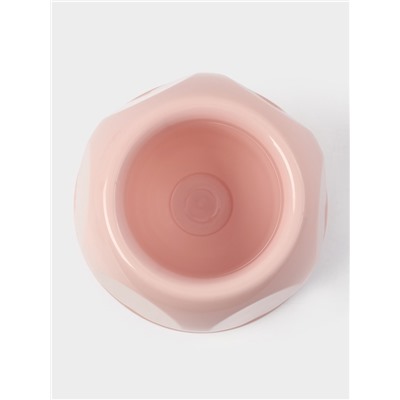 Ёршик для унитаза «Блеск. Стандарт», 15×15×39 см, с подставкой, розовый