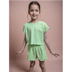Костюм Пружинка короткий 33056 (Зеленый)