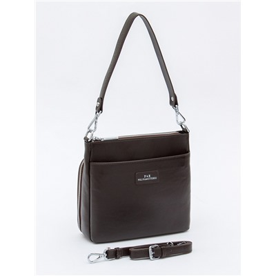 Сумка 2378Y chocolate Polina&Eiterou