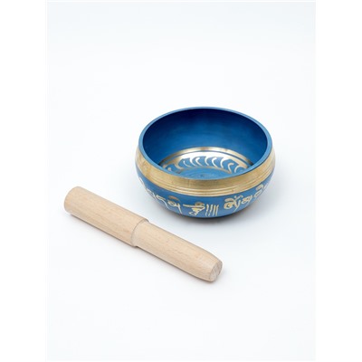 Поющая чаша Music Life, синяя, 8.5 см