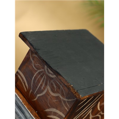 Подвесной декор «Скворечник», 17×24×15 см, дерево, коричневый