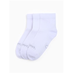 Носки спортивные с компрессией Resport, 3 пары, размер 35-38, белые