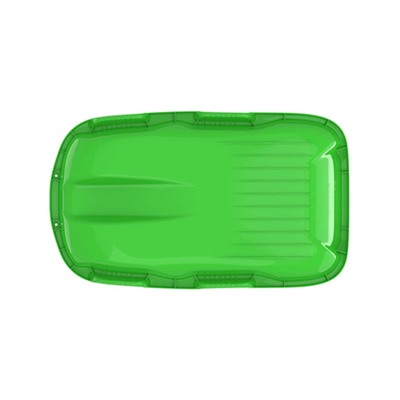 Санки с мягкой сидушкой «Комета», зелёные 74×43 см