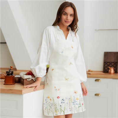 Фартук «Этель» Wild flowers, 60×70 см, 100% хлопок, репс 220 г/м²