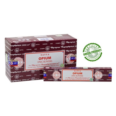 SATYA Бангалор Ароматические палочки Opium (15г.*12уп)