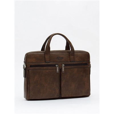 Портфель 6677-3 coffee Jeep