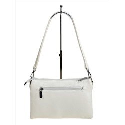 Женская сумка из искусственной кожи, цвет белый