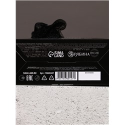 Подарочный набор «Сильному духом», гель для душа и мочалка для тела, 100 мл, Чистое счастье