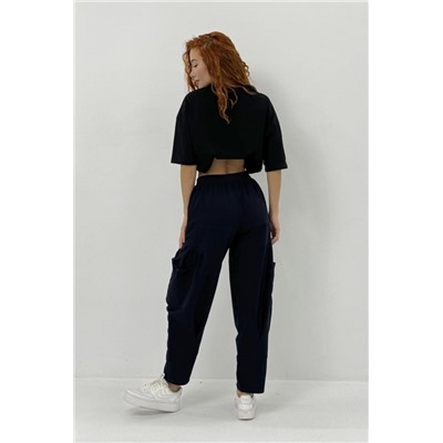 Брюки 9214 (Темно-синий)