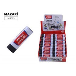 Ластик "BLACK" треугольный ПВХ 50х15 мм M-8523 Mazari