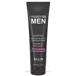 OLLIN PREMIER FOR MEN Шампунь для роста волос стимулирующий 250мл