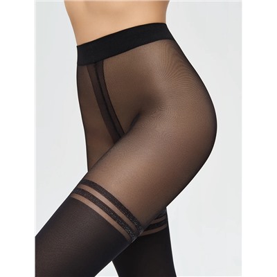 Minimi Колготки NUANCE LUREX  70 #1 (имитация чулок с люрексом)