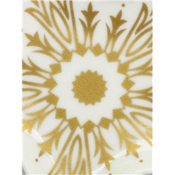 Подставка для чайных пакетиков новогодняя «Снежинка», 8.7×8.7 см