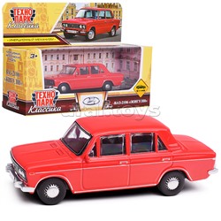 Машина металл LADA lada 2106, 10,5 см, (красный) инерц, в коробке