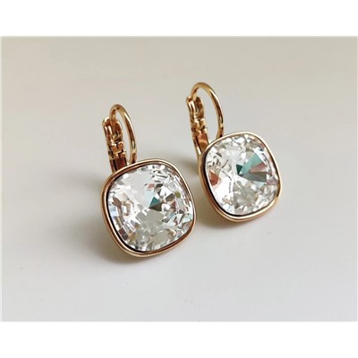 Серьги с кристаллами Swarovski