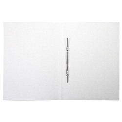 Скоросшиватель бумажный  А4"ДЕЛО" С320 г/кв.м мелованный LP4032W inФОРМАТ