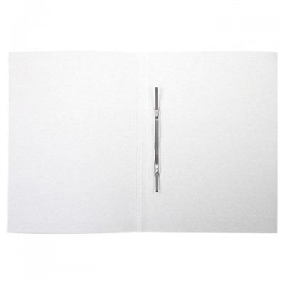 Скоросшиватель бумажный  А4"ДЕЛО" С320 г/кв.м мелованный LP4032W inФОРМАТ