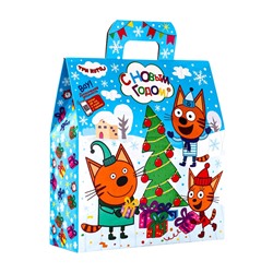 Сладкий новогодний подарок «Три кота», детский, 470 г