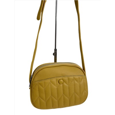 Женская сумка из искусственной кожи, цвет жёлтый