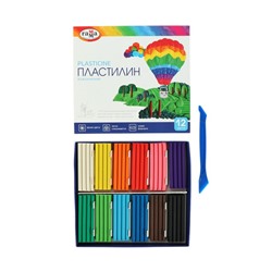 Пластилин «Гамма. Классический», 12 цветов, 240 г, со стеком