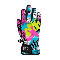 Перчатки текстильные для девочек