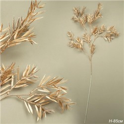 Ветка декоративная 85 см золото / G-307 /уп 240/