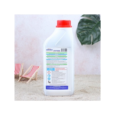 Альгицид Aqualeon непенящийся пролонгированного действия, 1 л (1 кг)