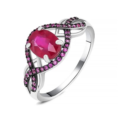 Кольцо, рубин корунд , нанорубин, SL-RIC107