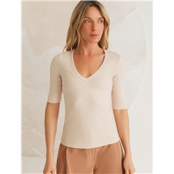 VILATTE Футболка D49.107