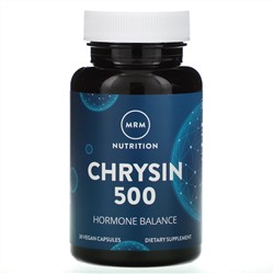 MRM, Nutrition, хризин 500, 30 веганских капсул