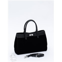 Сумка женская кожаная 999010NN black Natale Navetta