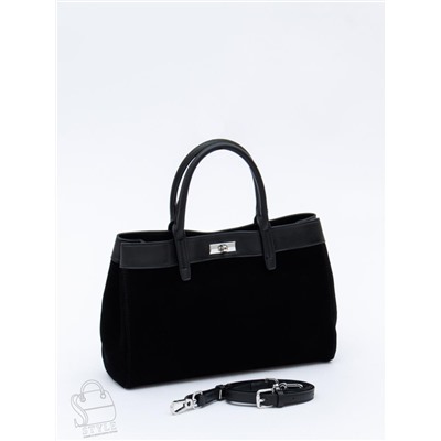 Сумка женская кожаная 999010NN black Natale Navetta