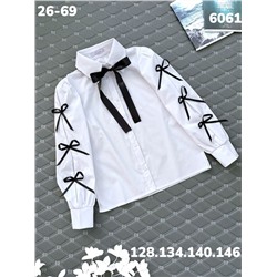 Блузка 6061 черный