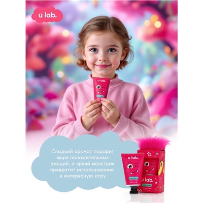 Лосьон для тела детский «Монстрики», аромат сладкая вата, ULAB