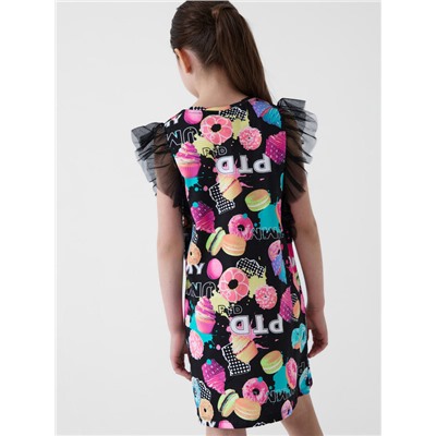 Платье трикотажное для девочек