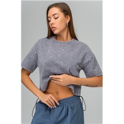 Женская укороченная футболка Happyfox