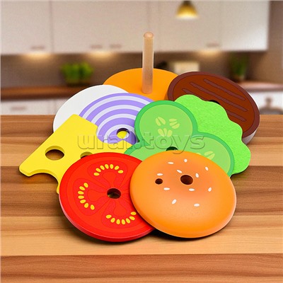 Игра развивающая "Бургер