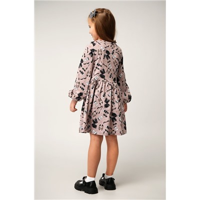 Хлопковое платье для девочки Happyfox