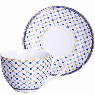 28656 Чайная пара 4 предмета 220мл LR (х12)