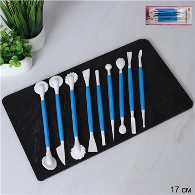 Набор декораторов для мастики 9 шт / BB-209 /уп192/ ПРОМО АКЦИЯ