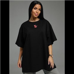 Футболка Бабл (Чёрный кошка)