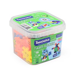 Конструктор "Тайл-Блокс" mini 50 деталей (малый кор.)