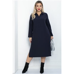 Платье Дидже (синее) П12245-37