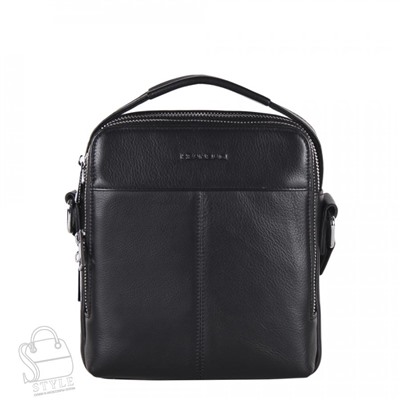 Сумка мужская кожаная 1927BSDH black Heanbag