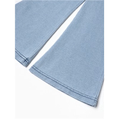 Брюки детские KAFTAN, размер 34 (122-128 см), голубые