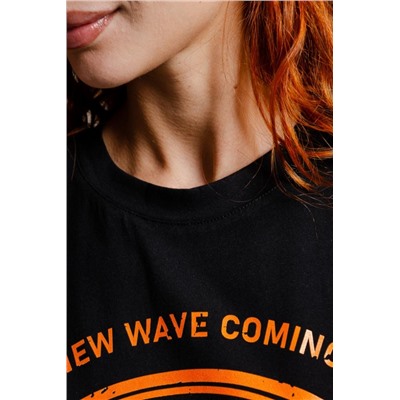 8512/1 Футболка женская (Черный_фантастика)