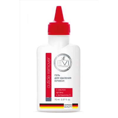 EVI professional Гель для удаления кутикулы с маслом арганы и витамином Е, 70 мл KRISTALLER, 1128157
