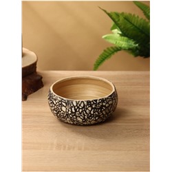 Ваза для фруктов, 15×15×6 см, бамбук